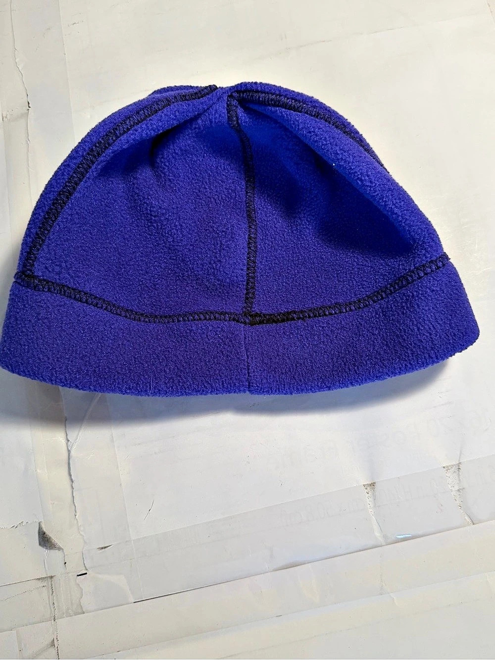 Eddie Bauer  Purple Fleece Hat Like New